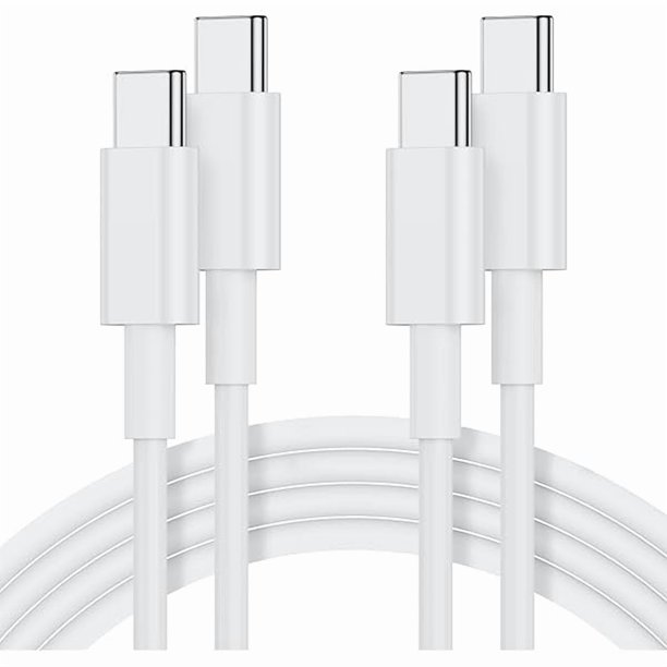 Chenchen USB C to USB C Charger Cable, 60W 2PACK1.8M Type C Charger Fast Charging USBC Cable Compatible with iPhone 17 16 15 Pro, Samsung S24/S23, iPad Pro/Air, MacBook Pro 2020