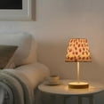 thumbnail image 2 of Yayeee Mini Table Lamp 10.8" Dimmable with Fabric Shade 3 Color Temperatures, Cherries Pattern, 2 of 7