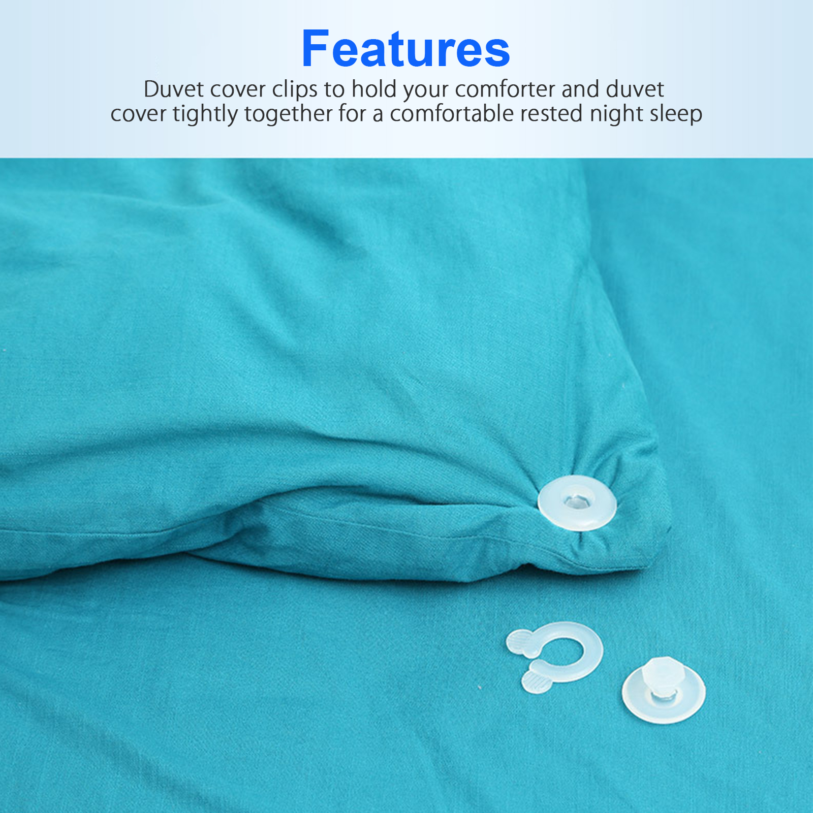 Eeekit Duvet Comforter Clips Grippers 1 2 3 4 Set Duvet Cover