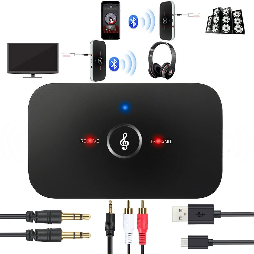 ESYNIC Wireless Bluetooth Transmitter Receiver Kit 2 in 1 Wireless