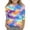 #5_Multicolor,Savings Clearance 2025!, variant on GA WEIHUA Toddler Girl's 3D Graphic T Shirt 2025 Spring Tie Dye Colorful Tops Kids Summer Fashion Blouses 3/4 Length Sleeve Tshirts Crewneck Outfits(Multicolor,3 Years)