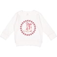 thumbnail image 2 of Inktastic Cowgirl Boots Western Wreath Toddler Sweatshirt, 2 of 4