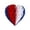 C, variant on 1-Pack Patriotic Honeycomb Hanging Decorations, Red White and Blue Paper Pom Poms Lanterns Stars for 4th of July Independence Day Memorial Day Party Decor,E