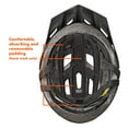 thumbnail image 3 of Ozark Trail Child Bike Helmet, Black, Adjustable, Ages 5+, 3 of 5
