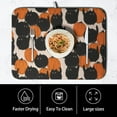 thumbnail image 4 of Happy Halloween Dish Drying Mat for Kitchen Counter 16x18 Inch Cute Pumpkin Black Cat Trick or Treat Drying Mats Large Microfiber Absorbent Dish Rack Pad for Coffee Bar Sinks Home Accessories, 4 of 6
