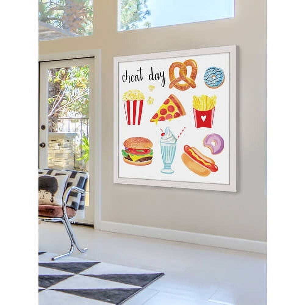 Marmont Hill "Cheat Day" by Molly Rosner Framed Painting Print