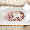 thumbnail image 3 of Juego de ropa de cuna infantil de seda estampada, sábanas para cuna infantil, funda para colchón de cuna infantil para recién nacido, seda suave, lavable a máquina, ideal para cunas, 3 of 8