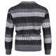 thumbnail image 4 of Nuevo Casual Daily Hedging Rayas Medio cuello alto Suéter de punto para hombres Camisa de fondo Pompotops  oipoqjl19436, 4 of 9