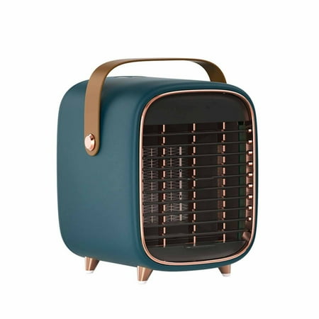 

Small Home Desk Ceramic Heater Energy-efficient Reliable Heater for Reading Working Studying Green UK Plug