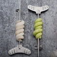 thumbnail image 2 of HEALEEP 2Pcs Spiralizer for Vegetables and Fruits with 16 x 7cm Size and Silver Color for Cooking, 2 of 5