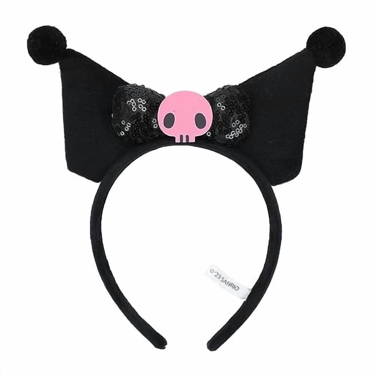 Kuromi Anime Cosplay Soft Plush Fabric Headband - Walmart.com display picture 2