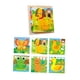 thumbnail image 1 of Rompecabezas de madera de seis caras, juguetes de actividades, regalos navideños para niños de jardín de infantes. Granja, 1 of 9