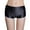 Black, variant on Women Underpants Smooth Ice Silk Solid Color Mid Waist Moisture-wicking Slim Fit High Elasticity Daily Wear Lady Boxers