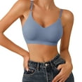 thumbnail image 2 of Womens Comfort Lightly Lined Wireless Bralette Bra, 2 of 4