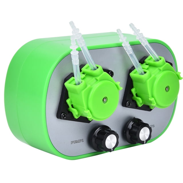 Bomba peristáltica en miniatura, bomba autocebante automática, enchufe estadounidense de 100-240 V (9-53 ml mín.)*2 G628-2-2