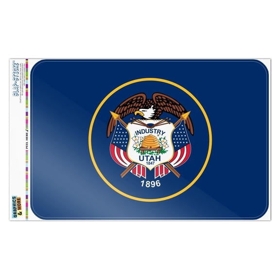 Utah State Flag Home Business Office Sign