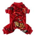 thumbnail image 4 of Christmas Dog Pajamas Dog Sweater Holiday Pet Outfit for Small Medium Dogs Girl Boy Puppy Clothes Onesie, 4 of 5