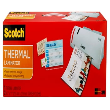 Scotch Thermal Laminator Plus 2 Letter Size Pouches (TL902)