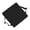 Black, variant on Square Bar Stool Seat Cushion Set of 1, Chair Pad with Ties for Small Square Stools, 9.84 x 9.84 Inch Cushion for Bar Stools, Kitchen Counter Chairs, and Home Seating (Sky Blue)