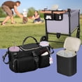 thumbnail image 6 of Parent Console Stroller Organizer Compatible with  W2&W4&X, Wagon Stroller Caddy with 2 Insulated Cup Holders, A Removable Cooler Bag, Black (Empty Bag), 6 of 7