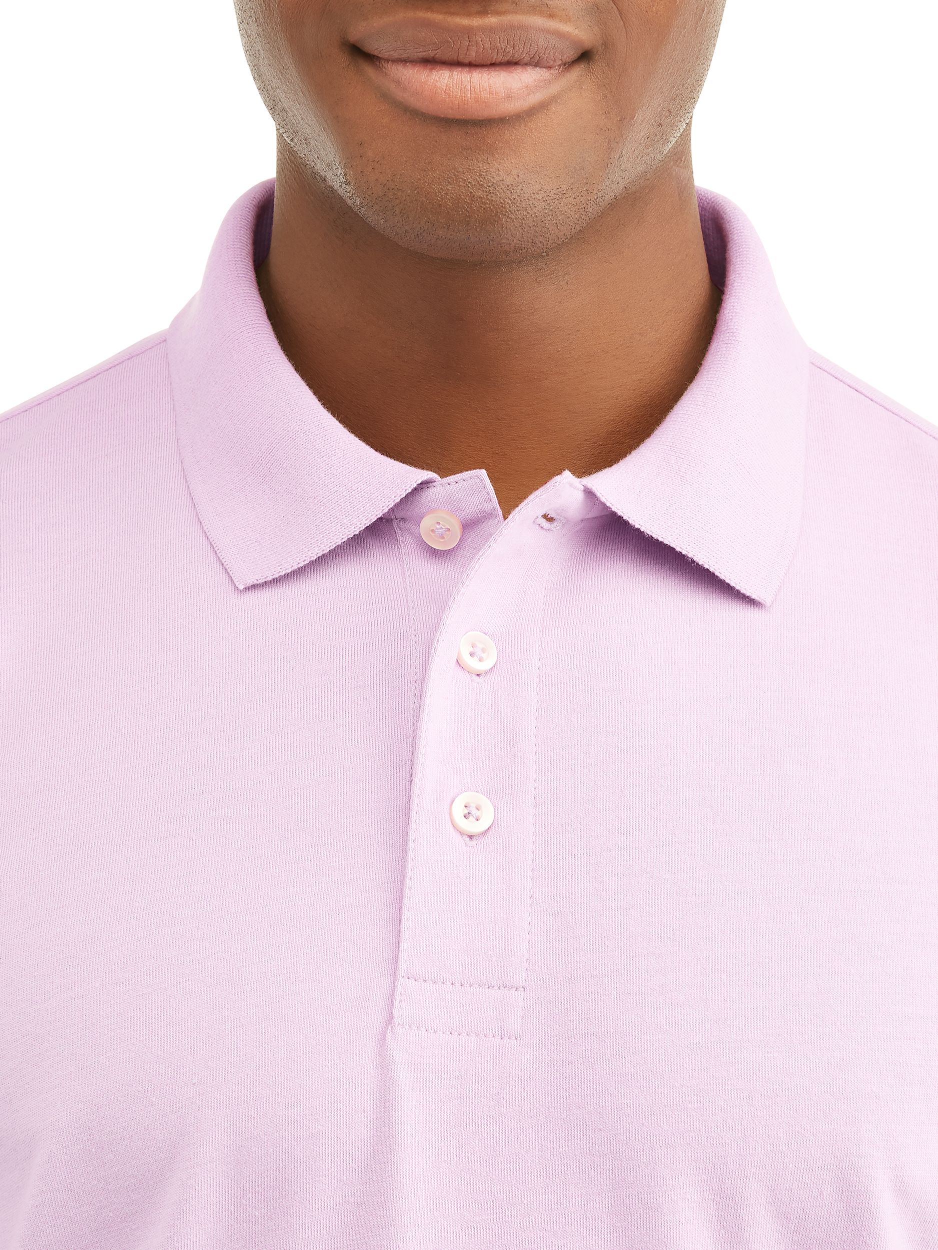 George Men's Short Sleeve Solid Polo Shirt - image 2 of 4