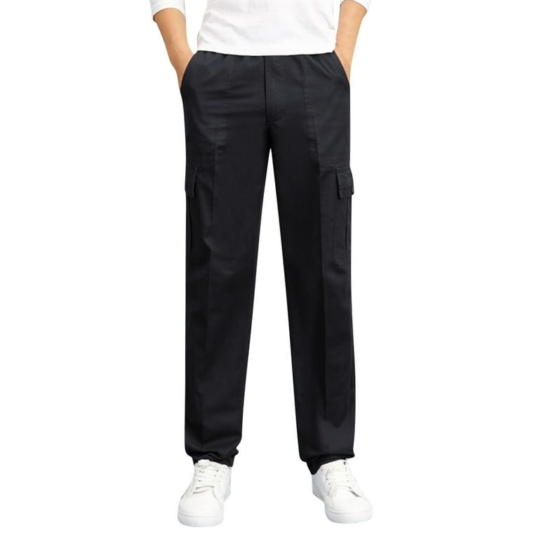 adviicd Men Pants Casual Slim Cargo Pants For Men Men s Zipper