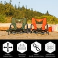 thumbnail image 4 of Cascade Mountain Tech Low Profile Camp Chair - Black, with Carry Bag, 4 of 13