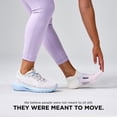 thumbnail image 6 of Feetures Elite Light Cushion No Show Tab Ankle Socks - Sport Sock with Targeted Compression - Lilac Breeze , Medium (1 Pair), 6 of 7