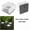 A, variant on C Solar Powered Square Ice Cube Light Outdoor Garden Landscape Lawn Light With Waterproof Design And Colored Lighting 1Pc Weight 0.66 Lbs