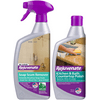 Rejuvenate Scrub Free Soap Scum Remover Shower Glass Door Cleaner Works on Ceramic Tile, Chrome, Plastic and More 24oz & Cabinet & Furniture Restorer Fills in Scratches Seals