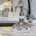 thumbnail image 2 of Decozen Gifts for Mom - Premium Frosted Glass Lotion Dispenser for Mother's Day Gifts, Bathroom Decor, Soap Dispenser, Glass Pump Bottle, Liquid Hand Soap Bottle - Mothers Day Decor, 2 of 9