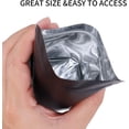 thumbnail image 3 of FungLam 500Pack 5.5x7.9in=14x20cm Matte Mylar Zip Lock Pouches Food Grade Resealable Stand Up Candy Bags, 3 of 5