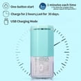 thumbnail image 3 of Portable Contact Lens Cleaner, Contact Lens Cleaning Machine, Turbine Rotation Contact Cleaner Case Kit for Travel (Green), 3 of 6