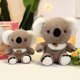 thumbnail image 2 of 2023 Simulation / Cute / Soft / Koala Plush Toys / Cartoon Sitting Koala Dolls / Children's Birthday GiftsWhite28cm Deng Xun unisex, 2 of 2