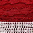 thumbnail image 2 of Head Wrap Fashionable Breathable Pearl Embellished Tassel Headband for Women Daily Decorations Muslim ProductsWine Red, 2 of 3