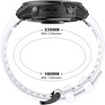 thumbnail image 6 of AIYOCK 22mm Comfortable Silicone Replacement Watch Band Compatible with Garmin Fenix 7/6/6 Pro/5/5 Plus, Forerunner 935/945/955/965/745, 6 of 7