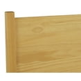 thumbnail image 5 of Camaflexi Mid Century Platform Bed Wood Panel Bed Frame with Headboard, Queen, Scandinavian Oak, 5 of 10