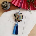 thumbnail image 4 of TanSiDing Chinese Horse Sachet Embroidered Wall Hanging Door Decor Pendant for Home Office Car Blessing Gift, 4 of 6