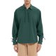 thumbnail image 1 of Camisas Y s Hombres Casual Simple Tallas grandes Color sólido Solapa Correa Camisa Top Blusa (Green, M), 1 of 4
