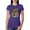 Purple Rush, variant on , Colorful Majestic Neon Atric Wolf | Dean Russo Art Animal Lover Womens Slim Fit Junior Tee, Raspberry, XL