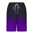 thumbnail image 5 of cfhntfmh Mens 2 in 1 Running Shorts Gradient Color Athletic Shorts with Liner Workout Shorts with Pockets for Men, 5 of 6