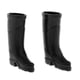 thumbnail image 3 of Botas de lluvia de plástico en miniatura Hugo 1/12 jardín negro, 3 of 7
