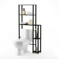 thumbnail image 5 of Furinno Turn-N-Tube Toilet Space Saver with 5 Shelves, Espresso/Black, 17050EX/BK, 5 of 5