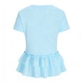 thumbnail image 6 of Aboser Women's Summer Short Sleeve T-Shirts 2026 Peplum Babydoll Tunic Tops Dressy Casual Ruffle Hem Shirt Casual Crew Neck Blouses, 6 of 9