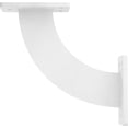 thumbnail image 4 of Ekena Millwork 2"W x 7"D x 7"H Bradford Steel Bracket, Hammered White, 4 of 11