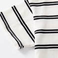thumbnail image 6 of Cethrio Kids Boys Striped Polo Shirts, Summer Pullover Cotton Short Sleeve Polos White Size 4-5 T, 6 of 8