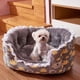 thumbnail image 5 of Pet Dog Bed Nest Cashmere Warming Hot Dog Bed House Soft Dog Lounger Nest Dog Baskets Winter Plush Kennel For Cat Puppy Supplies ShopWise Round, 5 of 10