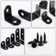 thumbnail image 3 of 16PCS Thickened Corner Brace 90 L-shaped Right Angle Bracket with 32PCS Screws, 3 of 4