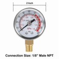 thumbnail image 3 of Air Tank Repair Kit Valve, Pressure Gauge and 4 Feet Air Tank Hose, 3 of 5