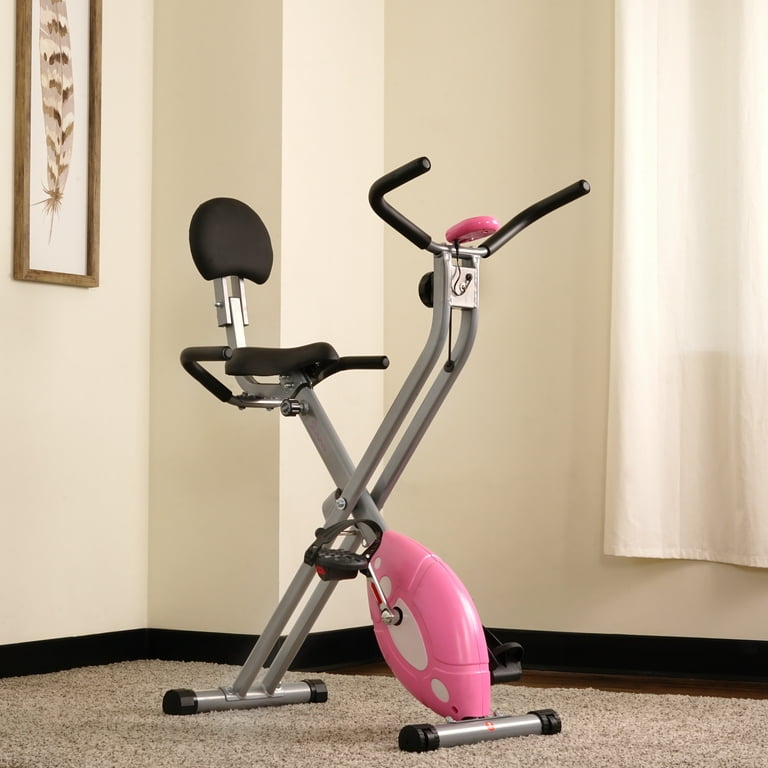 Sunny health & fitness folding exercise bike hotsell